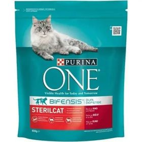 Purina One Sığır Etli Sterilcat Kısırlaştırılmış 800 gr Yetişkin Kedi Maması