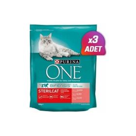 Purina One Sterilised Somonlu 3x800 gr Kısırlaştırılmış Kedi Maması