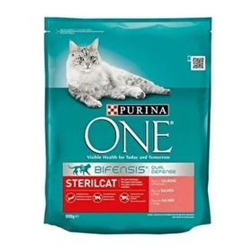 Purina One Sterilised Somonlu Kısırlaştırılmış 4x800 gr Kedi Maması