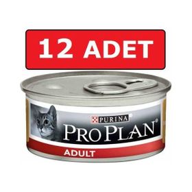 Purina Pro Plan 12'li Adult Tavuk Etli 12'li Delicate Hindili 24x85 gr Yetişkin Yaş Kedi Maması