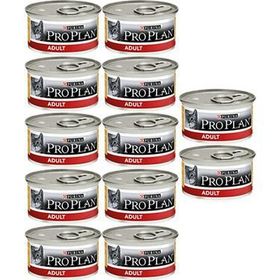 Purina Pro Plan 12'li Adult Tavuk Etli 12'li Delicate Hindili 24x85 gr Yetişkin Yaş Kedi Maması