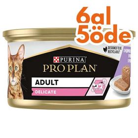 Purina Pro Plan 85 gr Delicate Hassas Hindi Etli Kedi Konservesi