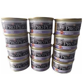 Purina Pro Plan Baby Kitten Tavuk Etli 12x85 gr Yaş Yavru Kedi Maması