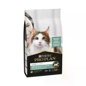 Purina Pro Plan LiveClear Sterilised Somonlu Alerjen Azaltan 1.4 kg Kısır Kedi Maması