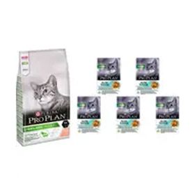 Purina Pro Plan Somonlu 3 kg Kısırlaştırılmış Kedi Maması + Pro Plan Sterilised Okyanus Balıklı 5x85 gr Yaş Kedi Maması