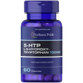 Puritan's Pride 5-HTP L5 Hydroxy Tryptophan 100 Mg 60 Kapsül
