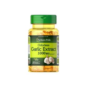 Puritan's Pride Odorless Garlic Extract 1000 mg 100 Kapsül