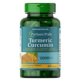 Puritan's Pride Turmeric Curcumin 1000 mg 60 Kapsül