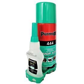 Purmax 444 200 ml + 35 gr Mdf Plastik Hızlı Yapıştırıcı