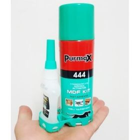 Purmax 444 200 ml + 35 gr Mdf Plastik Hızlı Yapıştırıcı