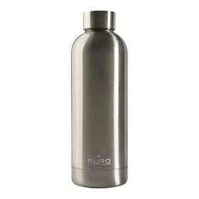 Puro Stainless Steel Hot Cold Mat Metalik Gümüş 500 ml Termos
