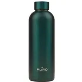 Puro Stainless Steel Hot Cold Mat Metalik Yeşil 500 ml Termos