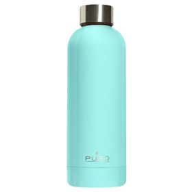 Puro Stainless Steel Hot Cold Parlak Açık Mavi 500 ml Termos