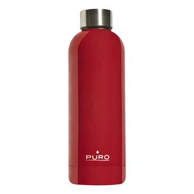 Puro Stainless Steel Hot Cold Parlak Kırmızı 500 ml Termos