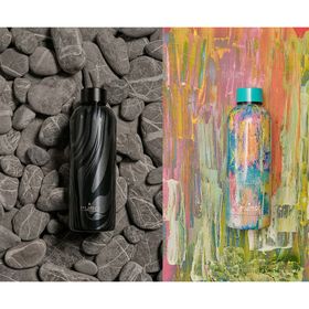Puro Stainless Steel Hot Cold Parlak Street Art Graffiti Desenli 500 ml Termos