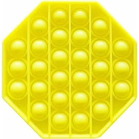 Push Bubble 6240 Sarı Pop It Sarı Sekizgen Duyusal Oyuncak