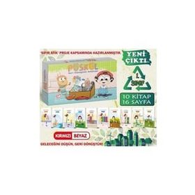 Püskül Geri Dönüşümü Anlatıyor 1. Sınıf Hikaye Kitabı Set-Gizemli Bahçe Yayınları