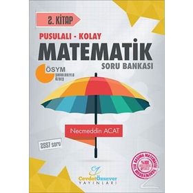 Pusulalı-Kolay Matematik Soru Bankası 2. Kitap - Necmeddin Acat