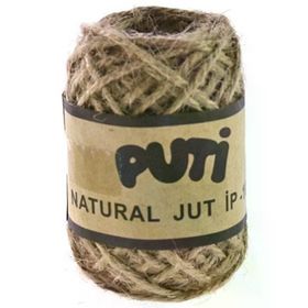 Puti 01869 10 m Natural Jüt İp