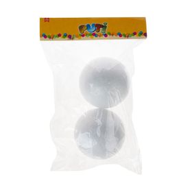 Puti 10 cm 2'li Köpük Toplar