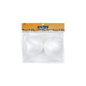 Puti 10 cm 2'li Köpük Toplar