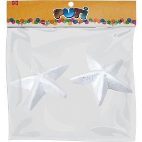 Puti 10 cm 2'li Köpük Yıldız