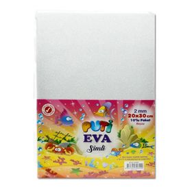 Puti 10'lu 20x30 cm Beyaz Simli Eva
