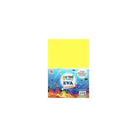 Puti 20x30 cm 10’lu Karışık Renk Yapışkanlı Eva
