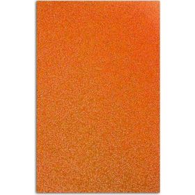 Puti 20x30 CM Simli Yapışkanlı 10'lu Turuncu Eva