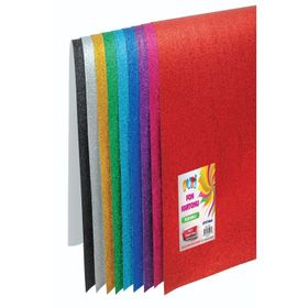 Puti 2427 50x70 Simli 10'lu Yeşil Fon Kartonu