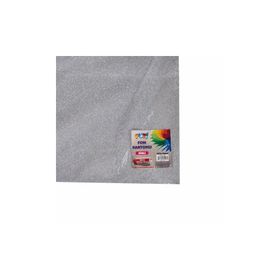 Puti 2434 50x70 CM Simli Gümüş Fon Kartonu