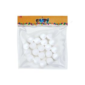 Puti 3 cm 20'li Köpük Top