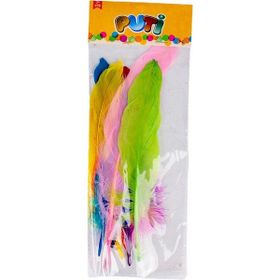 Puti 4742 Karışık Renkli 10'lu Tüy