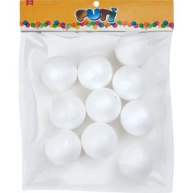 Puti 4773 5 cm 10'lu Köpük Top