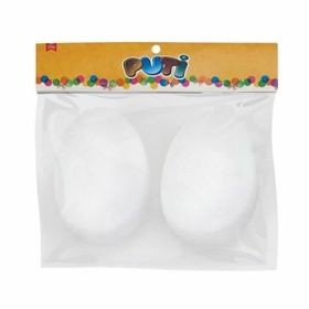 Puti 4919 2'li 10cm Köpük Yumurta