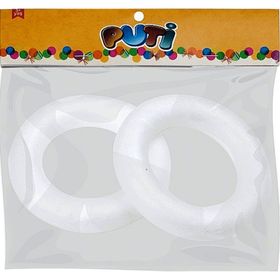 Puti 5796473 2x15 cm Strafor Halka
