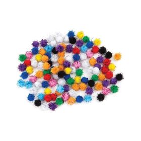 Puti 5799098 100x10 mm Metalik Ponpon