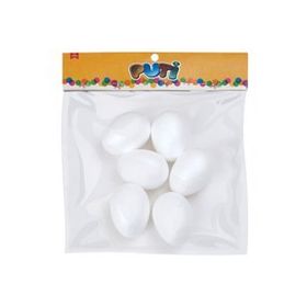 Puti 6 cm 6'lı Köpük Yumurta
