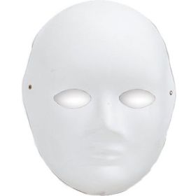 Puti Büyük Surat Karton Maske