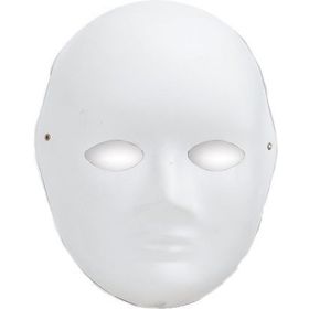 Puti Büyük Surat Karton Maske