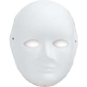 Puti Büyük Surat Karton Maske