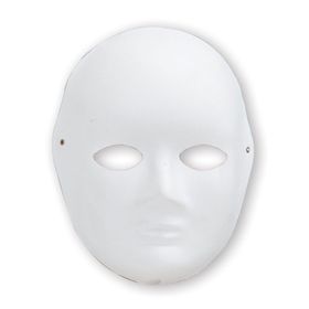 Puti Büyük Surat Karton Maske