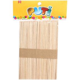 Puti Natural 4612 50'li Ahşap Büyük Dil Çubuğu