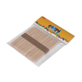 Puti Naturel Küçük Ahşap Dil Çubuğu