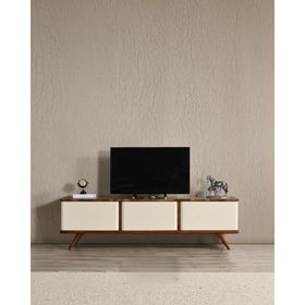 Puzzle Design Safir Turkuaz Beyaz Tv Ünitesi