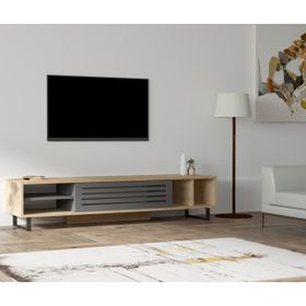 Puzzle Design Safir Turkuaz Beyaz Tv Ünitesi