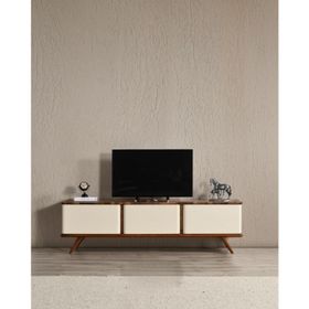 Puzzle Design Safir Turkuaz Beyaz Tv Ünitesi