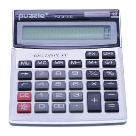 Puzzle PZ-272 S 12 Haneli Hesap Makinesi