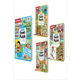 Puzzlemania Favori Puzzle 4`lü Set Dikkat Atölyesi Yayınları
