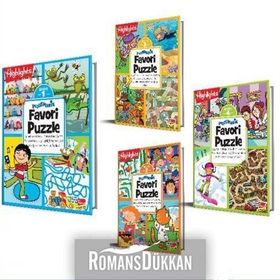 Puzzlemania Favori Puzzle 4`lü Set Dikkat Atölyesi Yayınları